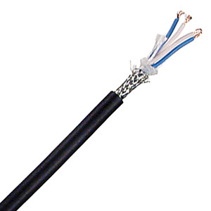 CANARE L-4E5 Micro shielded balanced cable 4x0.15mm² Ø4.8mm : front view